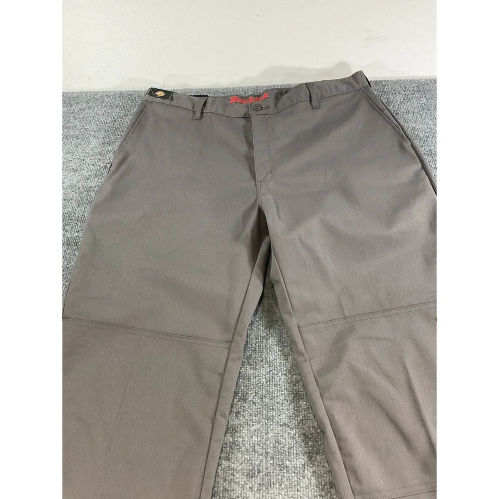 Dickies Flex Double Knee Work Pants Men's 40x32 Relaxed Fit Brown Utility New